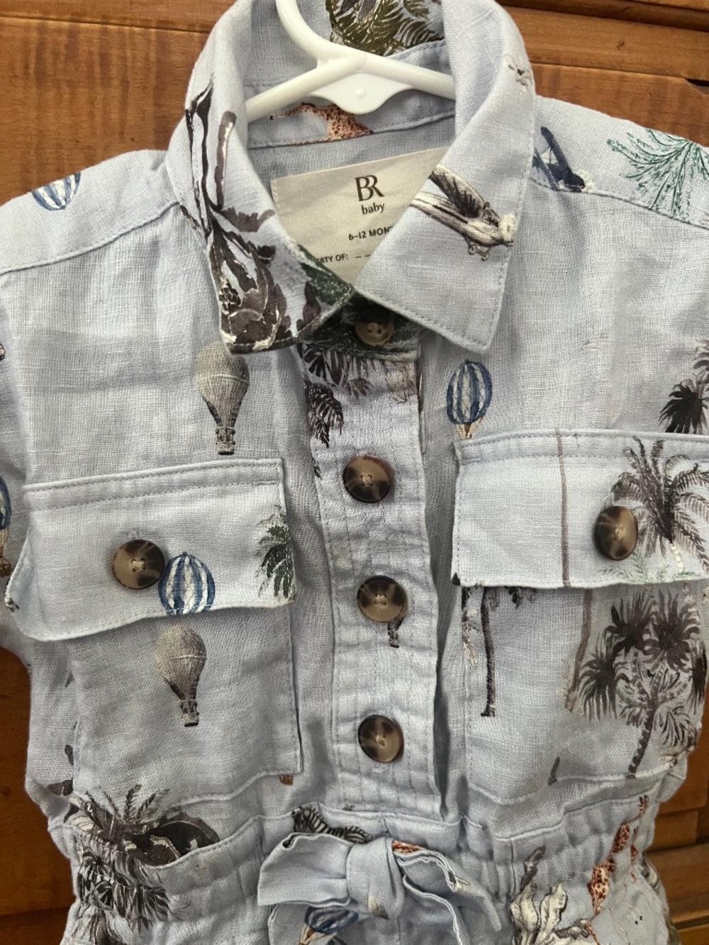 Banana republic Linen Romper